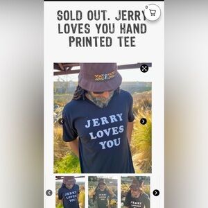 Sold out wovenfree unisex Grateful Dead tee